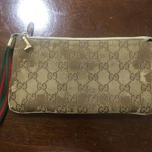 Vintage Gucci wristlet
